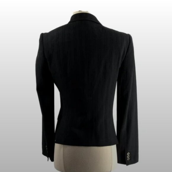 Dolce & Gabbana Black Blazer Italian Size 40/ US 4 - Picture 5 of 7